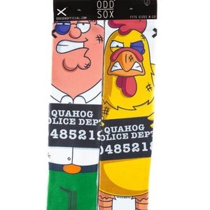 Odd Sox Family Guy Peter and Chicken